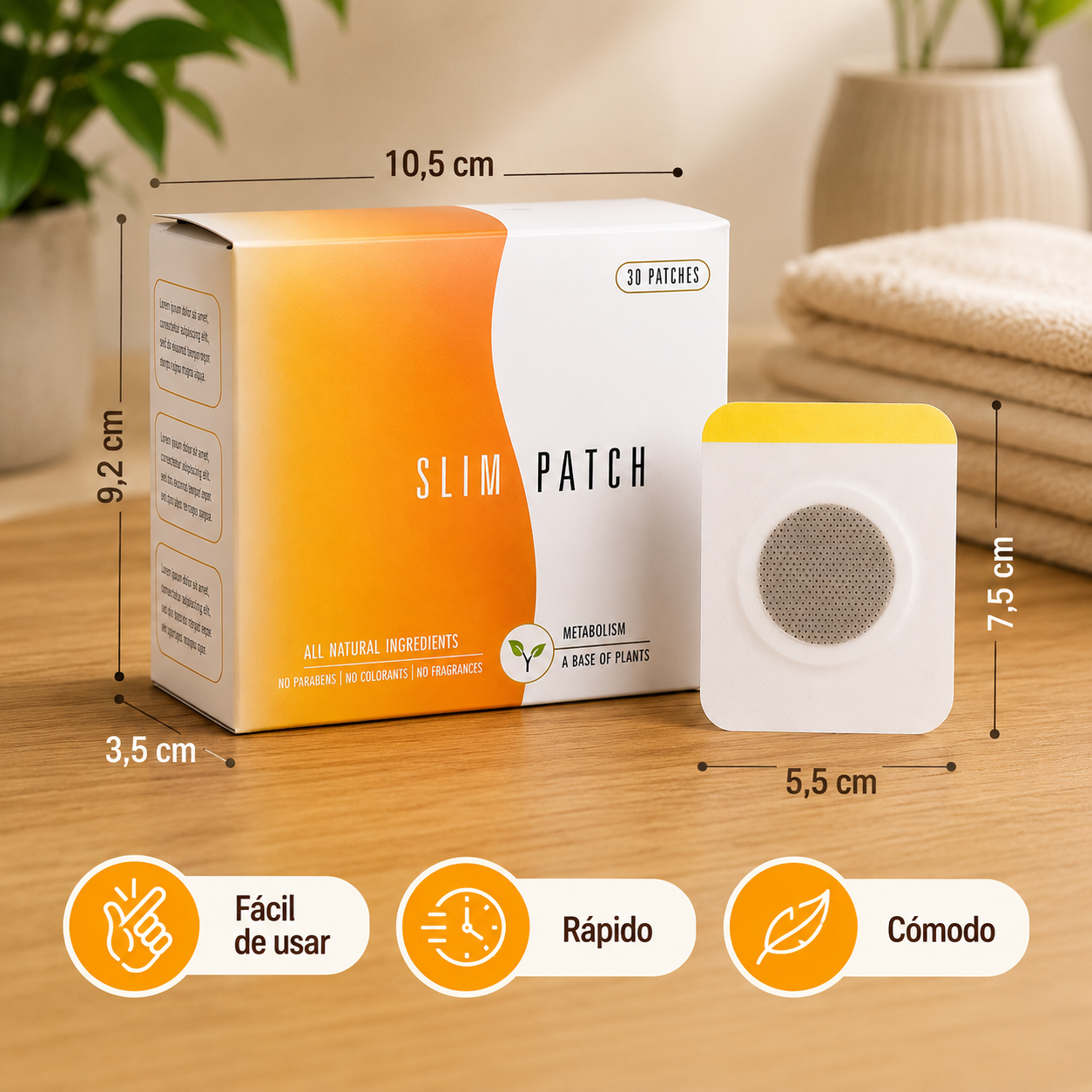 SLIM PATCH - PARCHE ADELGAZANTE