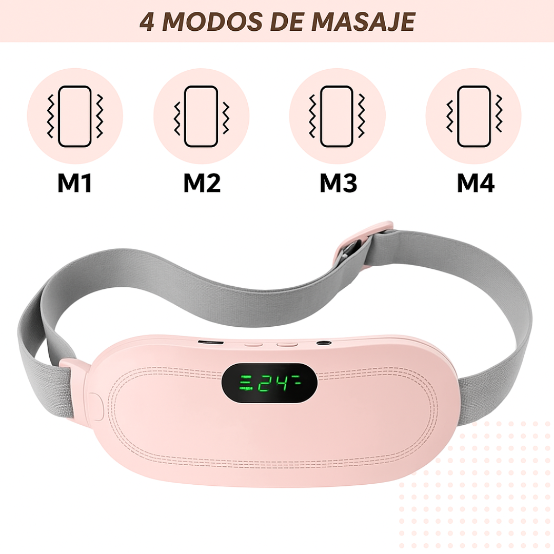 Cinturón Menstrual: Dile adiós al dolor, recupera tu vida!