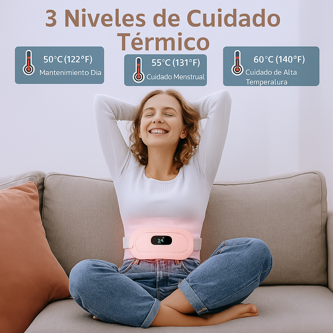 Cinturón Menstrual: Dile adiós al dolor, recupera tu vida!