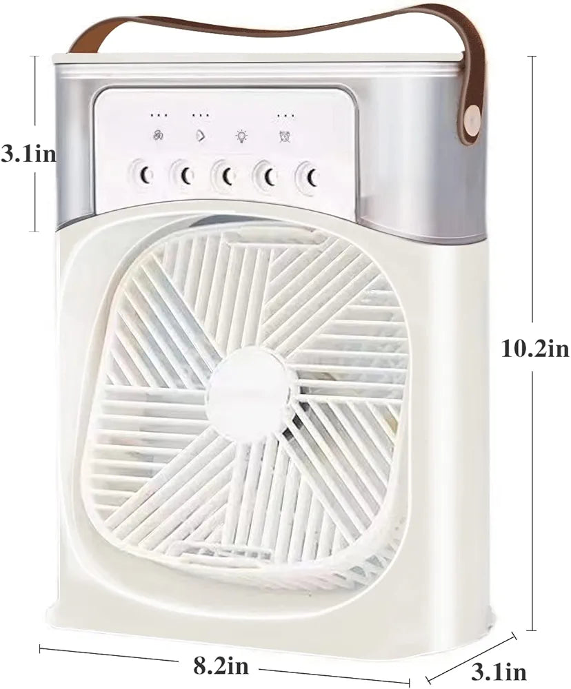❄️ Mini ventilador Portátil 3 en 1