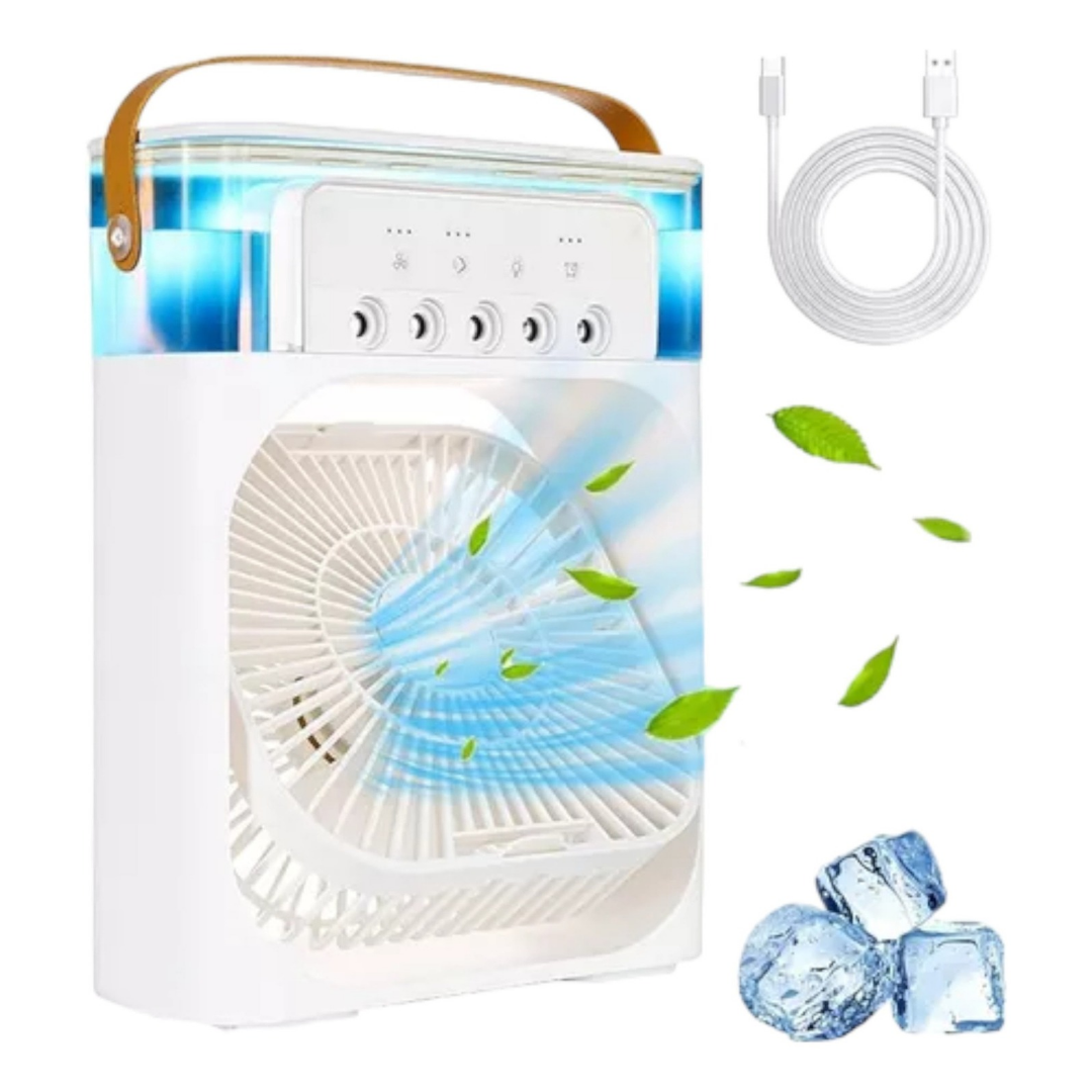 ❄️ Mini ventilador Portátil 3 en 1