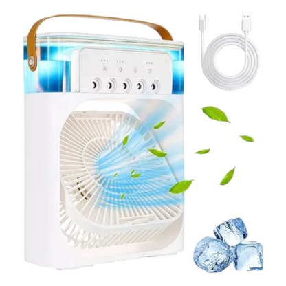 ❄️ Mini ventilador Portátil 3 en 1
