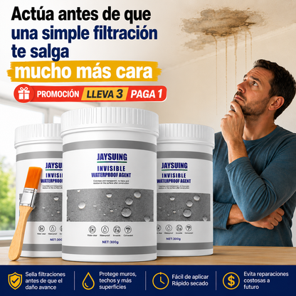 3 por 1 - PACK SELLADOR IMPERMEABLE