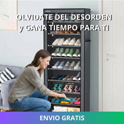 Zapatera Organizador Vertical 10 Niveles