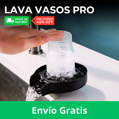 Lavavasos de acero inoxidable