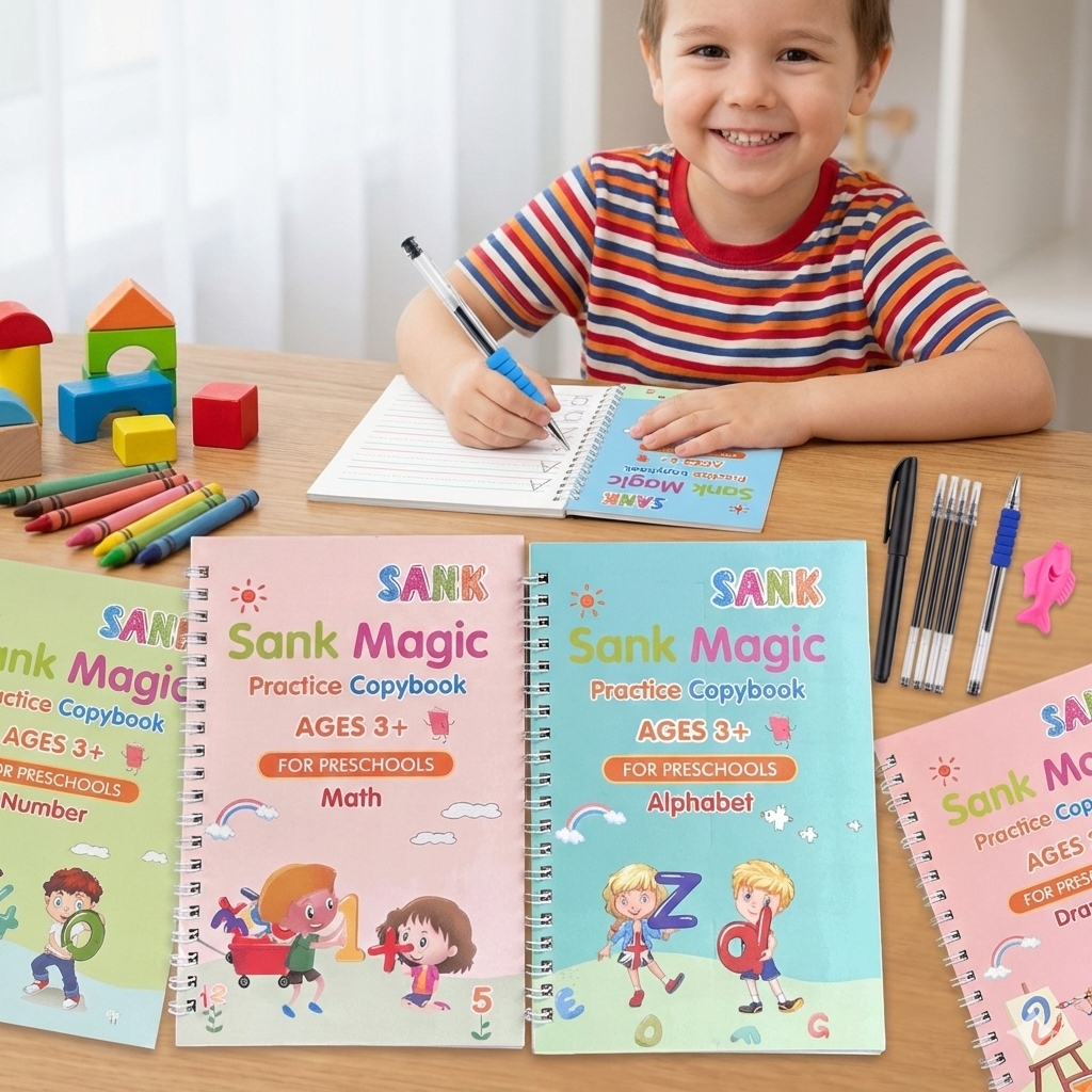 SANK BOOK: CALIGRAFIA MONTESSORI