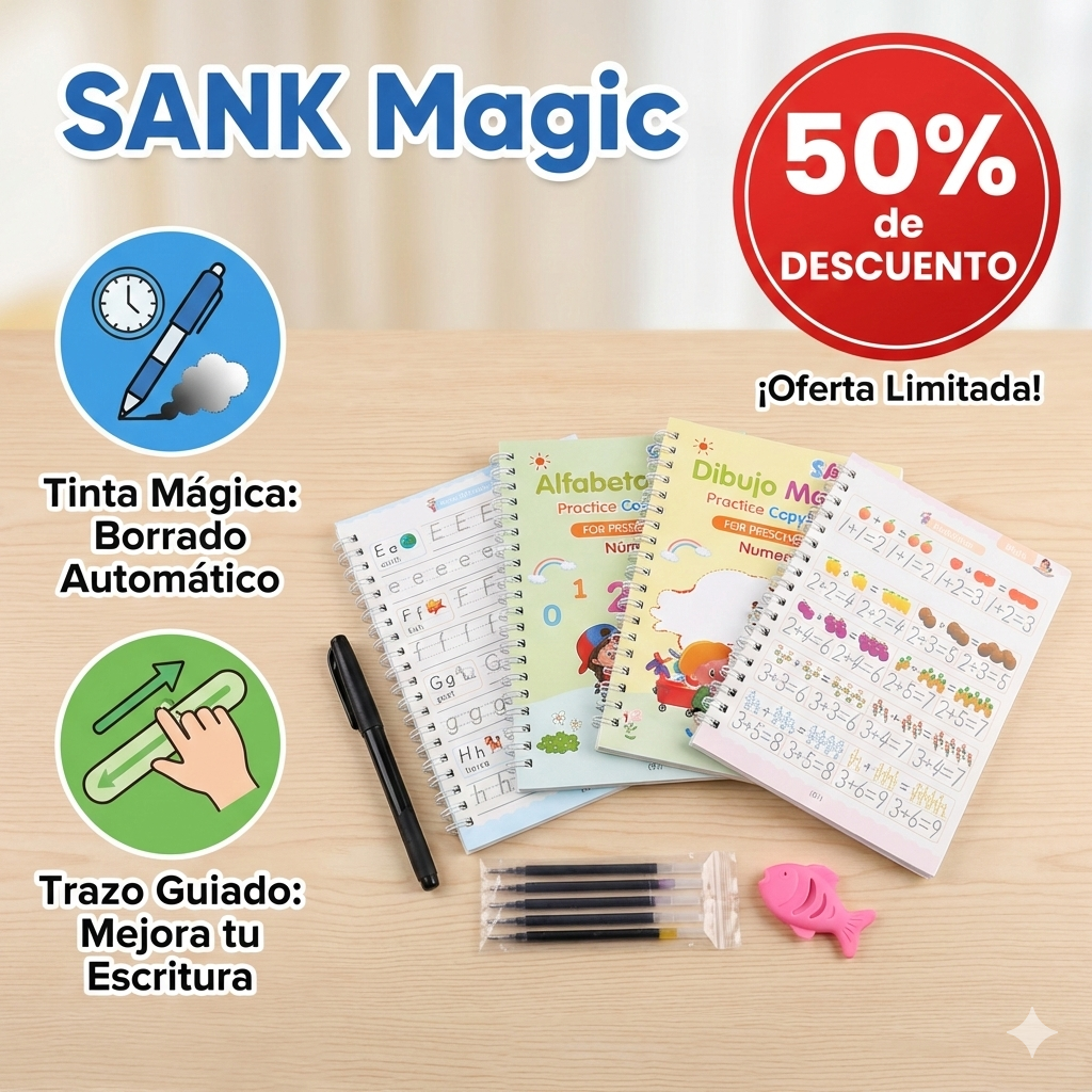 SANK BOOK: CALIGRAFIA MONTESSORI