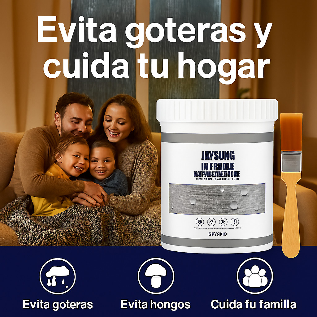 NO TE LLUEVAS: SELLADOR IMPERMEABLE PRO