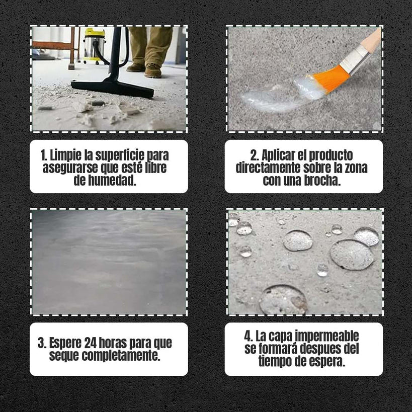 NO TE LLUEVAS: SELLADOR IMPERMEABLE PRO