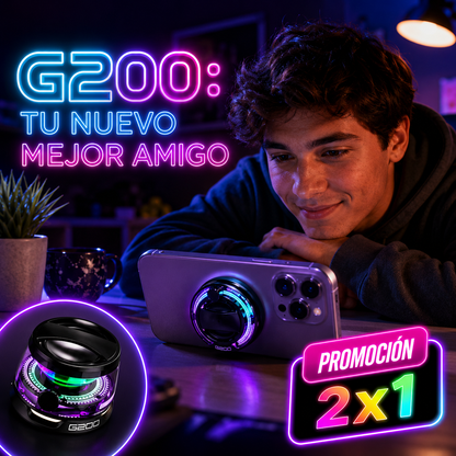 2x1 - Parlante Magnético G200 MagBoom Pro