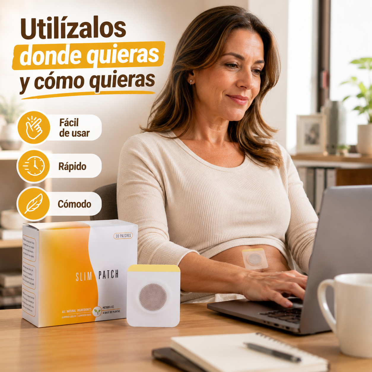 SLIM PATCH - PARCHE ADELGAZANTE
