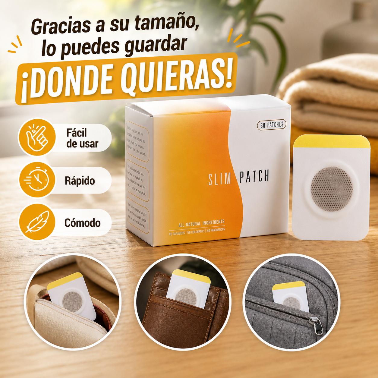 SLIM PATCH - PARCHE ADELGAZANTE